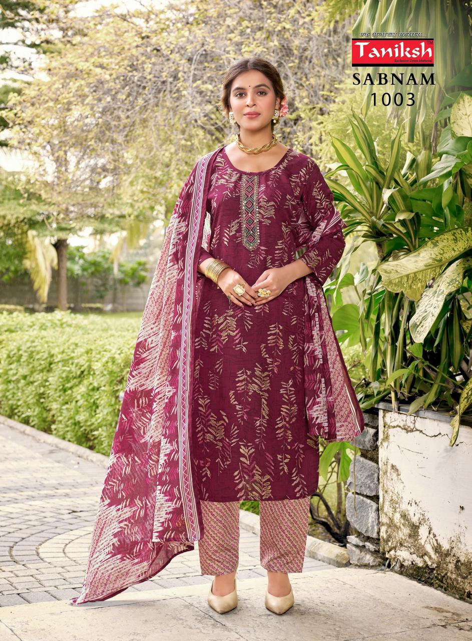 Navkar Sabnam Vol 1 Embroidery Kurti Wholesale Catalog