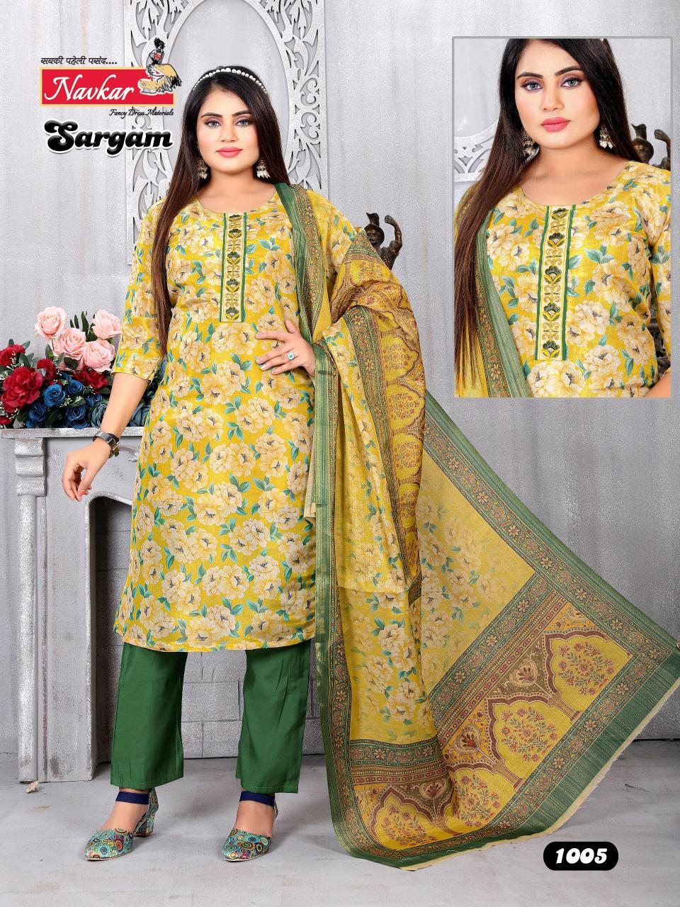 NAVKAR SARGAM VOL 1 Kurti Wholesale catalog