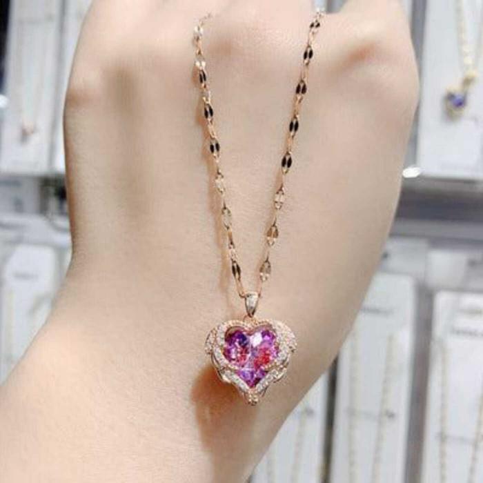 Ocean Heart Graceful Women Necklaces OR Chains