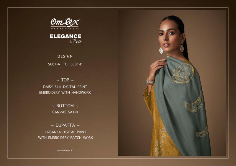 OMTEX ELEGANCE ERA Salwar Kameez Wholesale Catalog