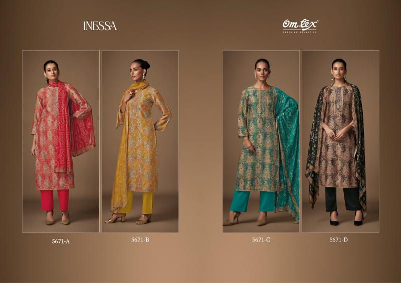 OMTEX INESSA salwar Kameez Wholesale Catalog