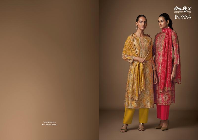 OMTEX INESSA salwar Kameez Wholesale Catalog