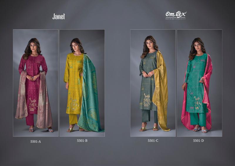 OMTEX JANET Salwar Kameez Wholesale Catalog