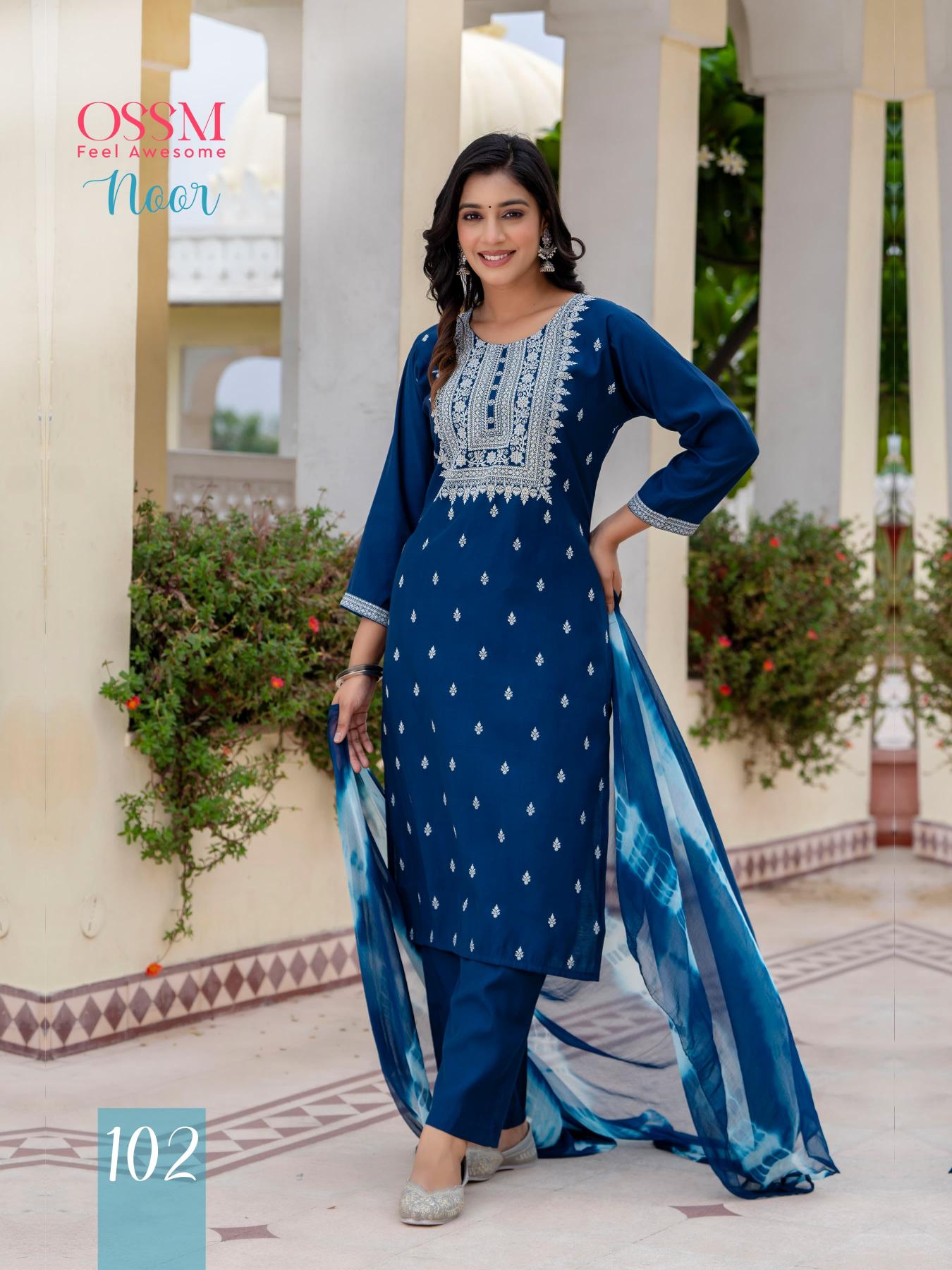OSSM NOOR Kurti Wholesale Catalog
