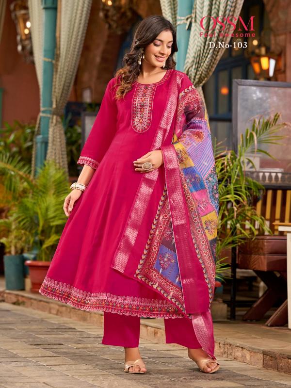 OSSM RESHAM Kurti Wholesale Catalog