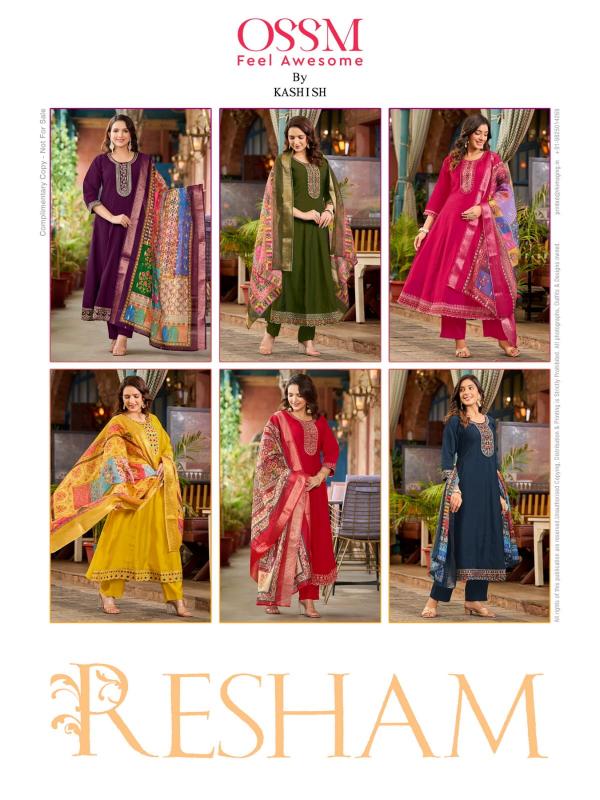 OSSM RESHAM Kurti Wholesale Catalog