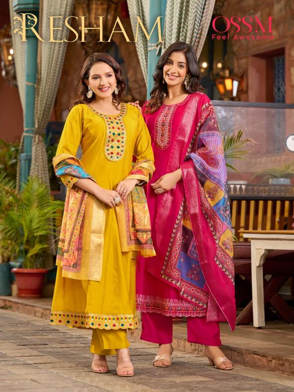 OSSM RESHAM Kurti Wholesale Catalog