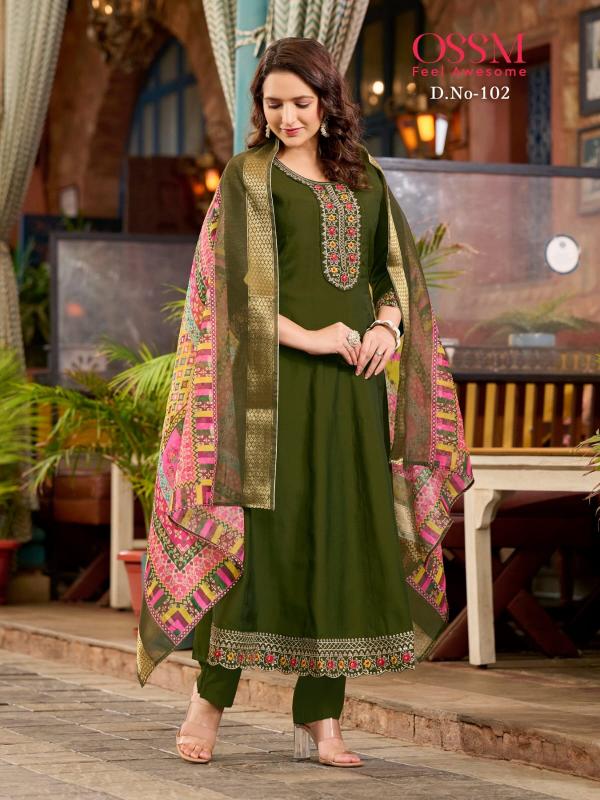 OSSM RESHAM Kurti Wholesale Catalog