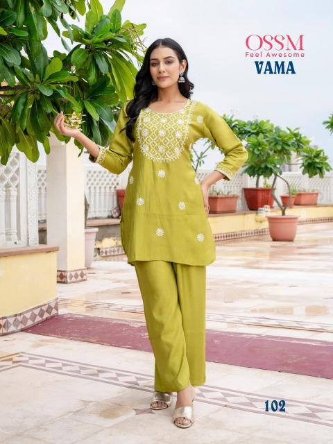 Ossm Vama Fancy Co-ord Set Wholeale Catalog