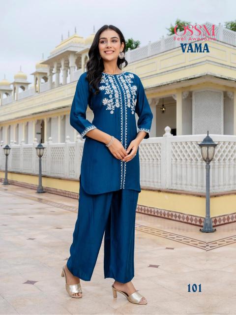 Ossm Vama Fancy Co-ord Set Wholeale Catalog