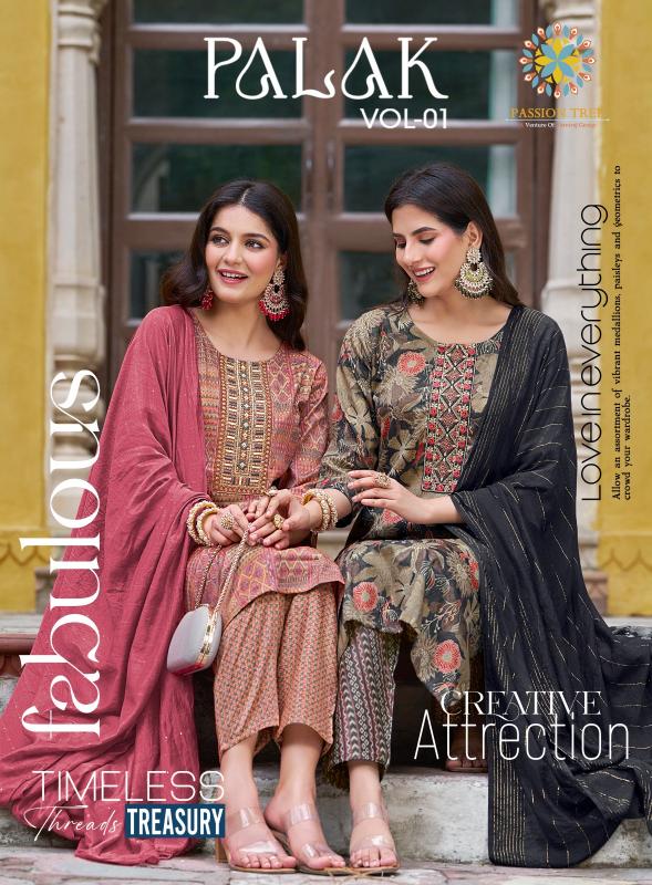 PASSION TREE PALAK VOL.1 Kurti Wholesale catalog