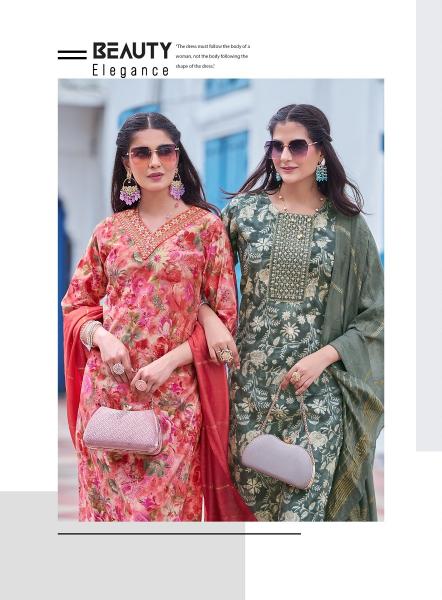 Passion Tree Pashmina Vol-1 – Kurti Pant With Dupatta - Wholesale Catalog