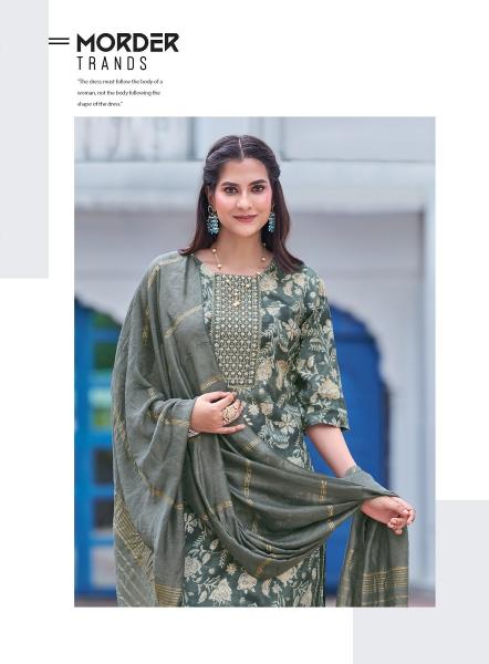 Passion Tree Pashmina Vol-1 – Kurti Pant With Dupatta - Wholesale Catalog