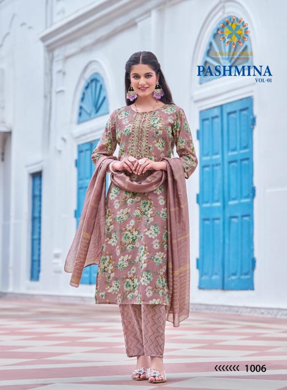 Passion Tree PASHMINA VOL 1 Kurti Wholesale catalog