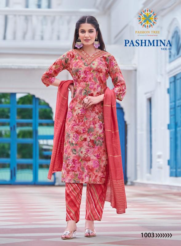 Passion Tree PASHMINA VOL 1 Kurti Wholesale catalog