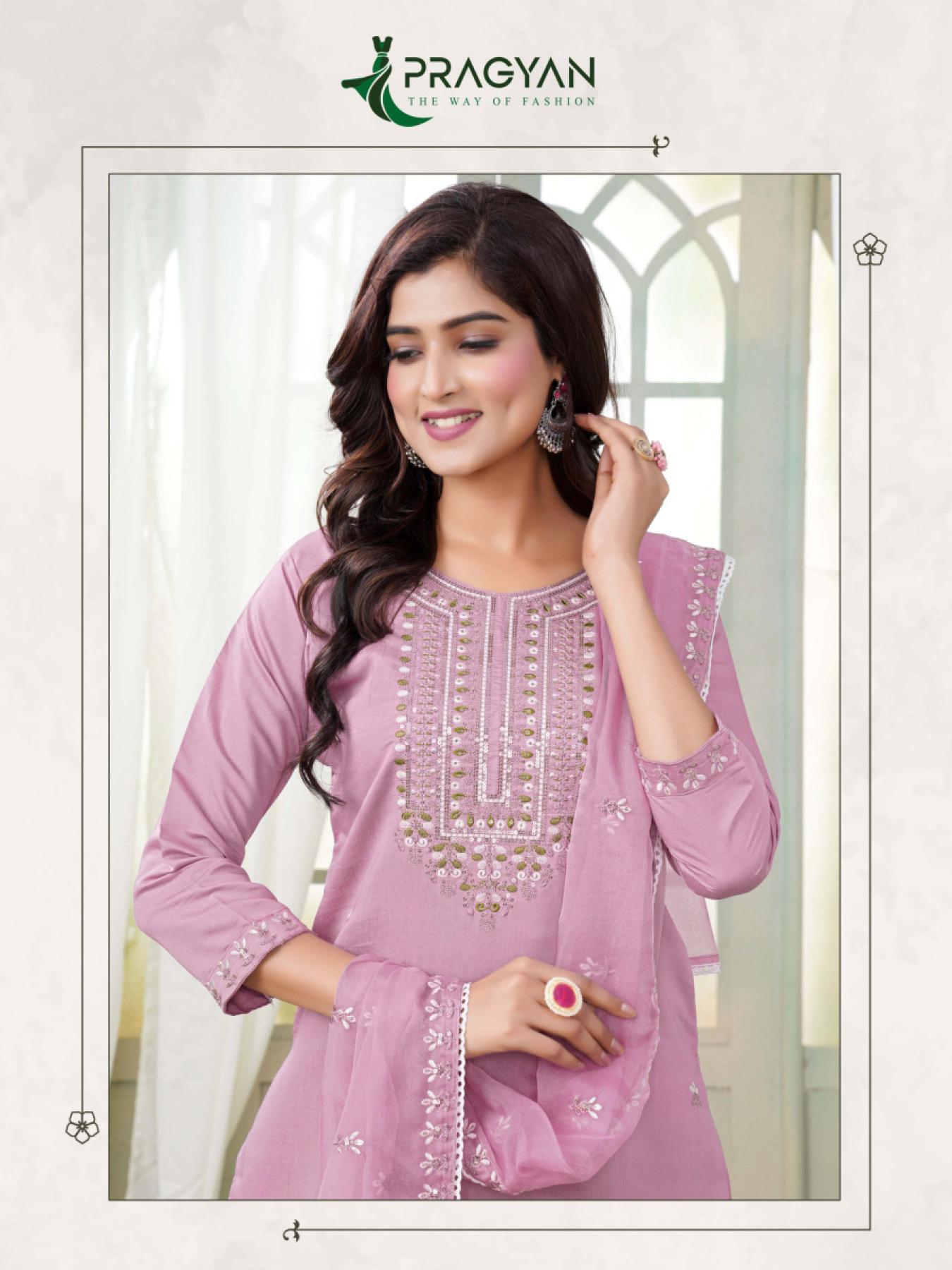 Pragyan Bandhan Vol 1 Embroidery Kurti Wholesale Catalog
