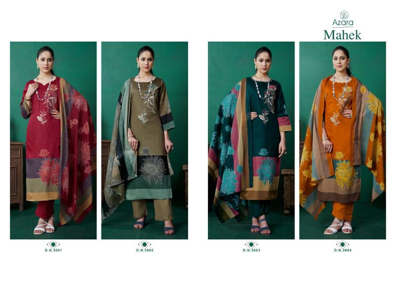 Radhika Azara Mahek Printed Dress Material Wholesale Catalog