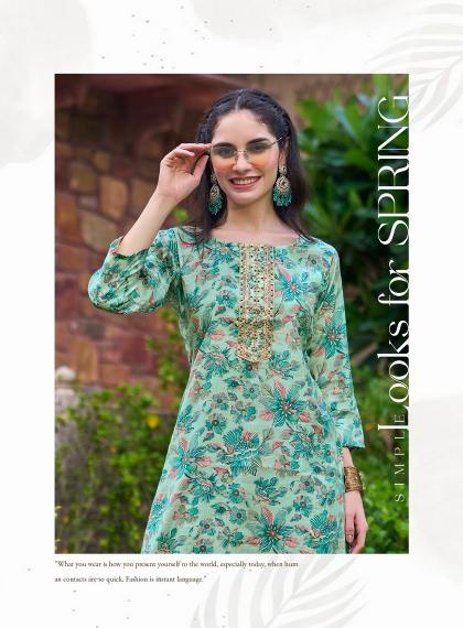 RADHIKA CHARMING vol 6 Kurti Wholesale Catalog