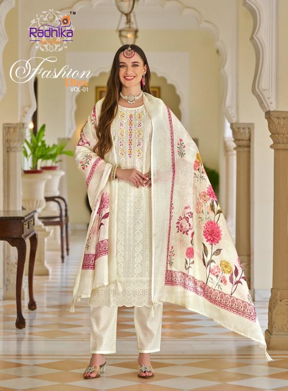 Radhika Fashion Diva Vol 1Digital Print Kurti Wholesale Catalog