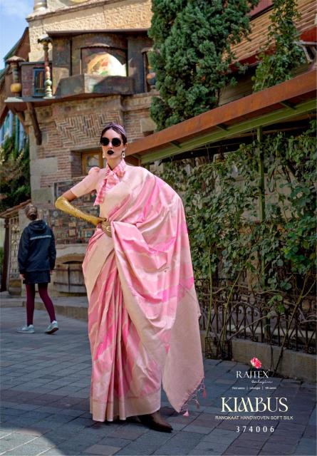 Rajtex Kimbus Handloom Weaving Fancy Sarees Wholesale Catalog