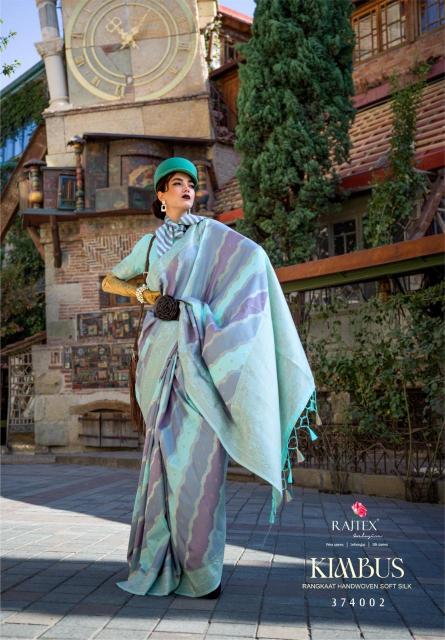 Rajtex Kimbus Handloom Weaving Fancy Sarees Wholesale Catalog