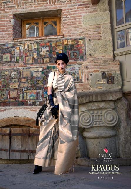 Rajtex Kimbus Handloom Weaving Fancy Sarees Wholesale Catalog