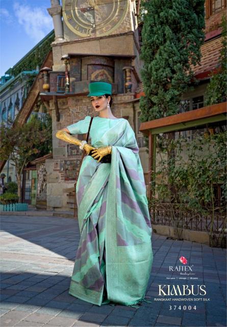 Rajtex Kimbus Handloom Weaving Fancy Sarees Wholesale Catalog