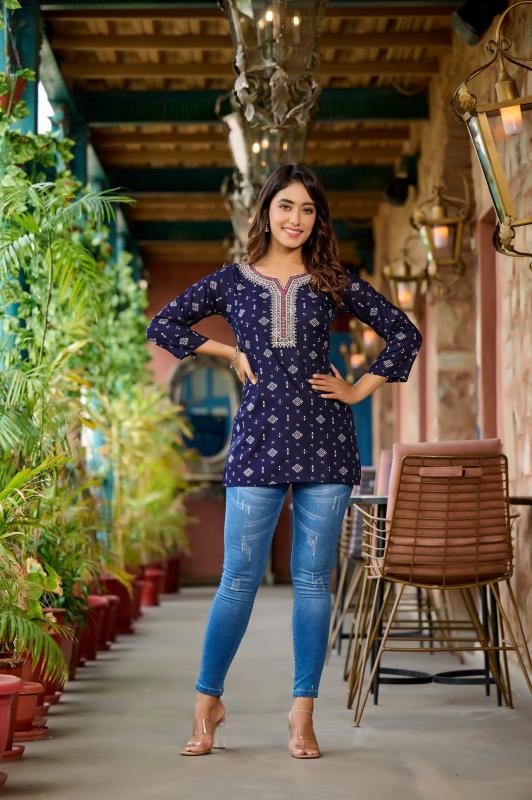 Rangmaya MANNAT Kurti TOP Wholesale catalog