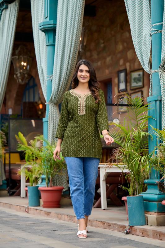 Rangmaya MANNAT Kurti TOP Wholesale catalog