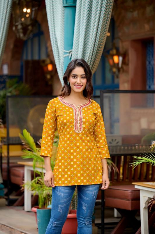 Rangmaya MANNAT Kurti TOP Wholesale catalog
