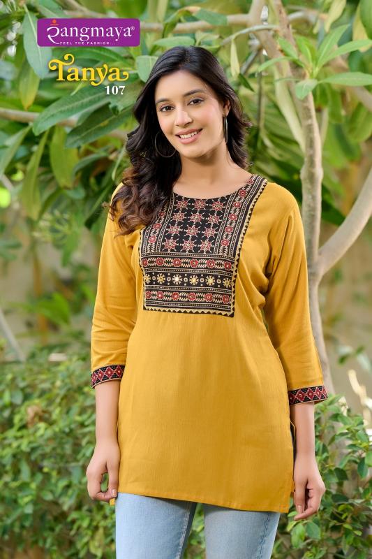 Rangmaya TANYA Kurti Top Wholesale Catalog
