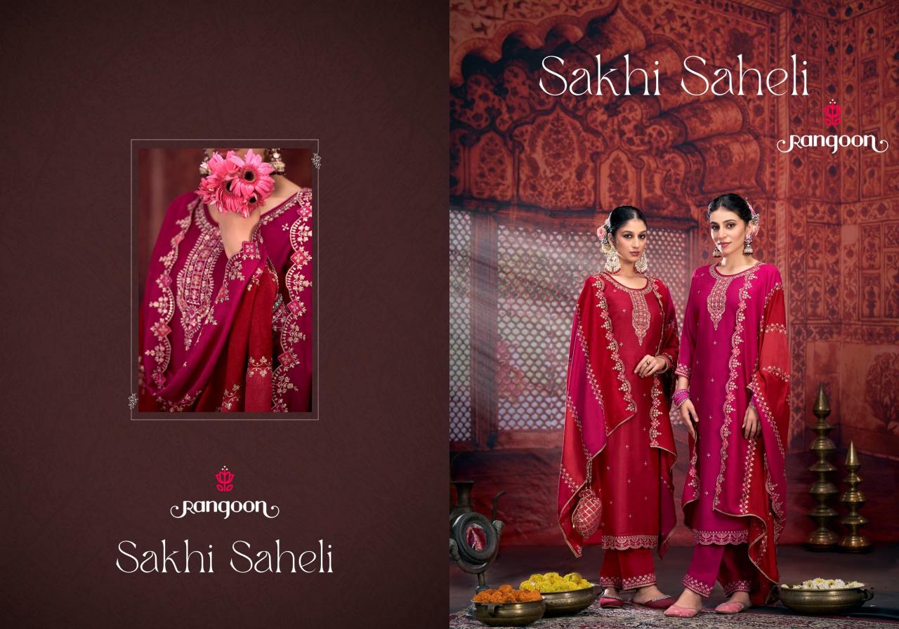 Rangoon Sakhi Sahil D.5531 & 5532 kurtis Wholesale Catalog
