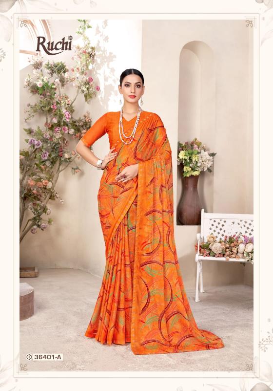 Ruchi Vanilla Vol 11 Chiffon Fancy Saree Wholesale Catalog