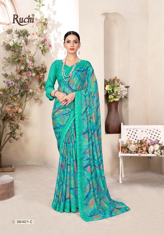 Ruchi Vanilla Vol 11 Chiffon Fancy Saree Wholesale Catalog