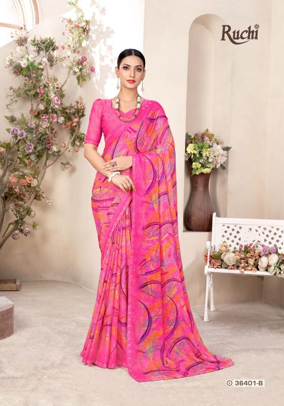 Ruchi Vanilla Vol 11 Chiffon Fancy Saree Wholesale Catalog