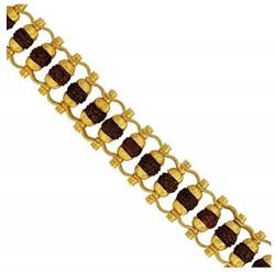 Rudraksha Bracelet in Gold Plated