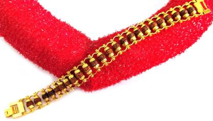 Rudraksha Bracelet in Gold Plated
