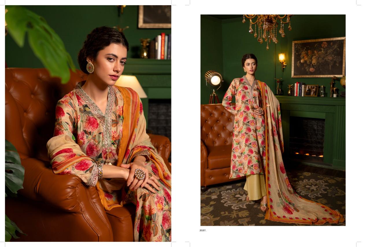 Saanja Saarthi Muslin Digital Printed Salwar Kameez Wholesale Catalog