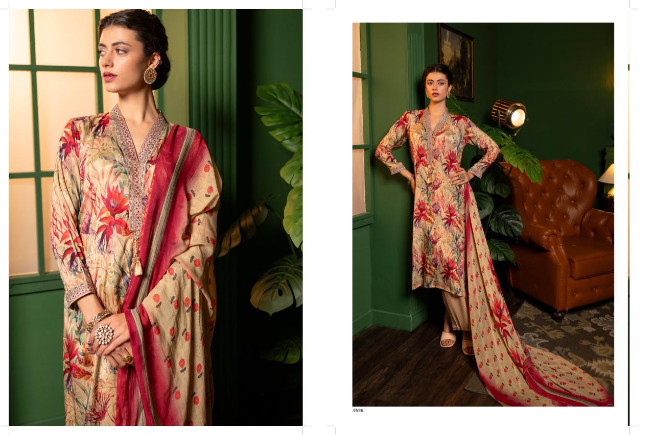 Saanja Saarthi Muslin Digital Printed Salwar Kameez Wholesale Catalog