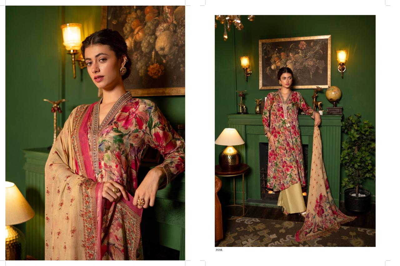 Saanja Saarthi Muslin Digital Printed Salwar Kameez Wholesale Catalog