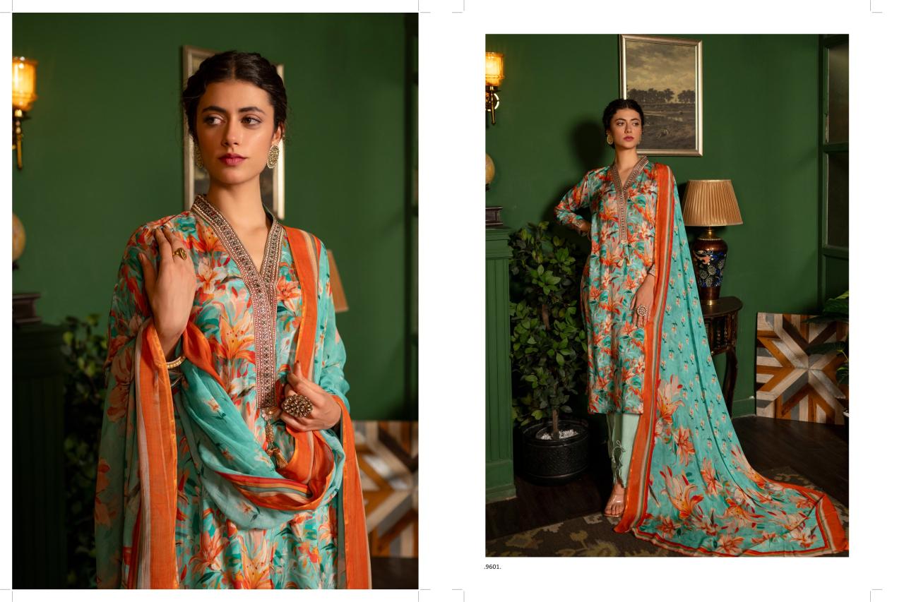 Saanja Saarthi Muslin Digital Printed Salwar Kameez Wholesale Catalog