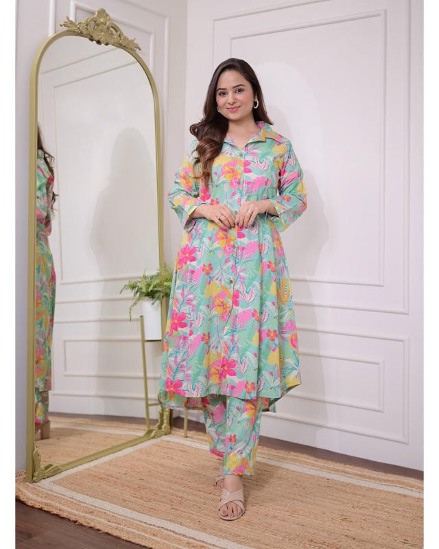 Sabella 3006 Printed Cotton co-ord set Wholesale catalog