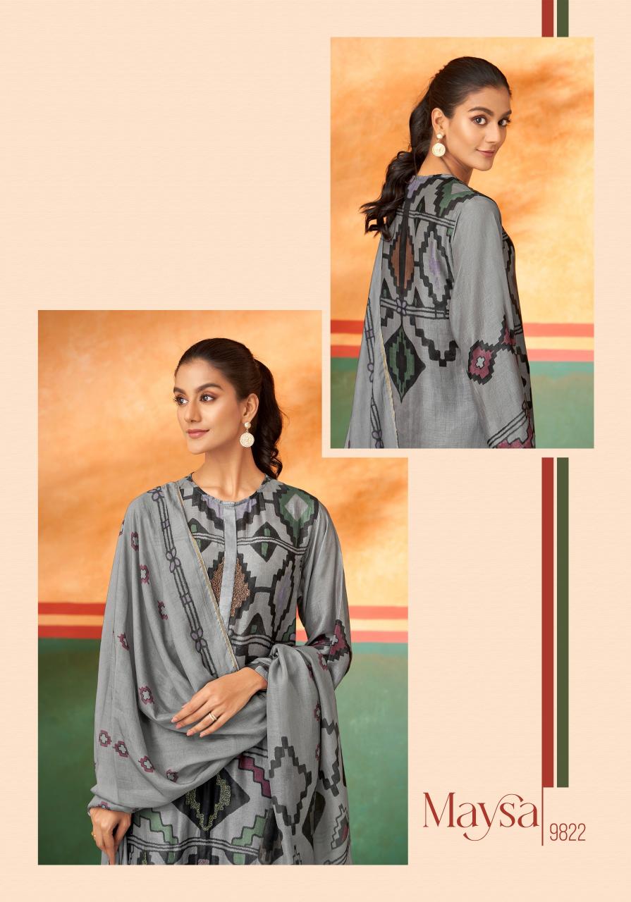Sahiba Maysa Muslin Digital Printed Salwar Kameez Wholesale Catalog