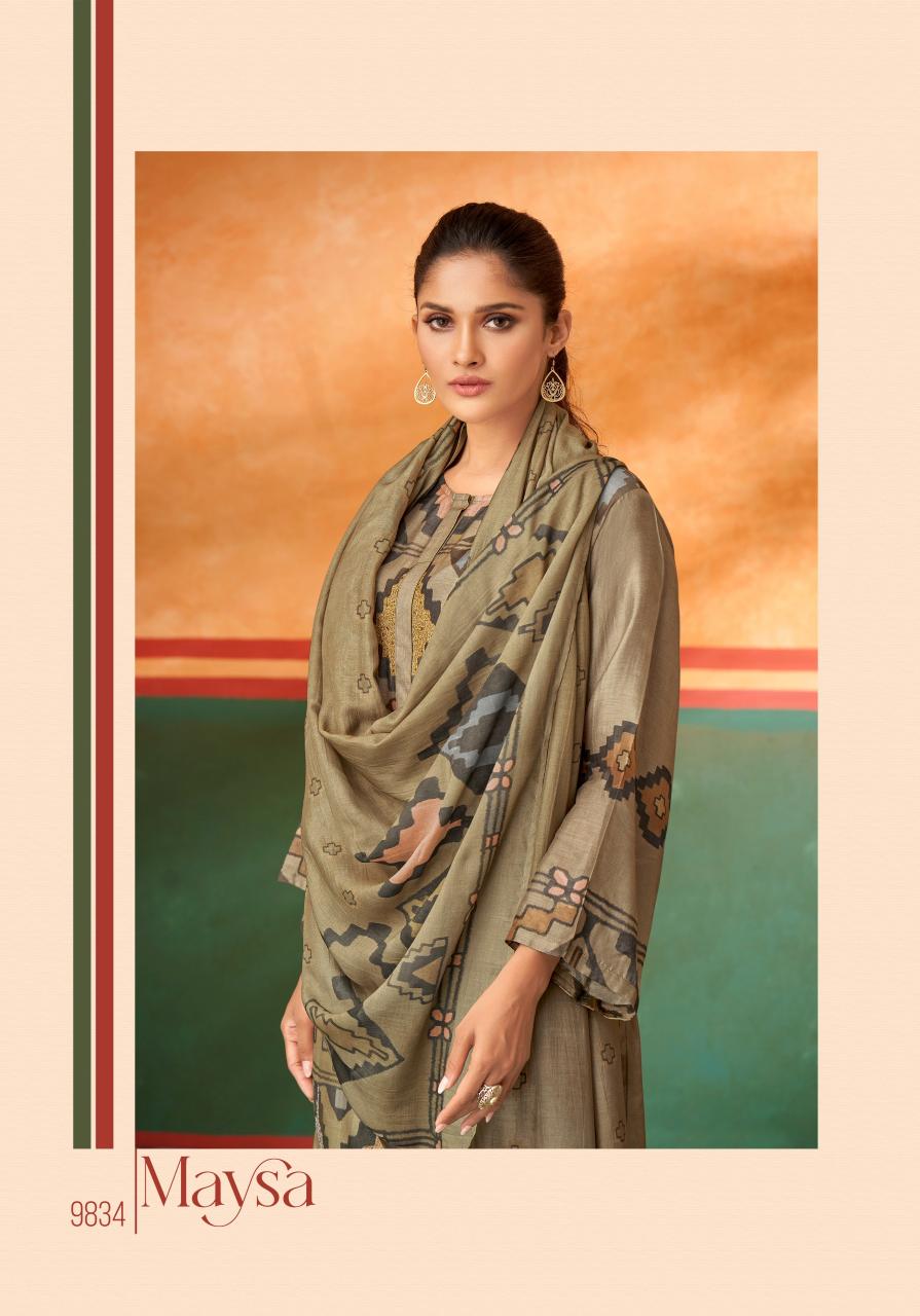 Sahiba Maysa Muslin Digital Printed Salwar Kameez Wholesale Catalog