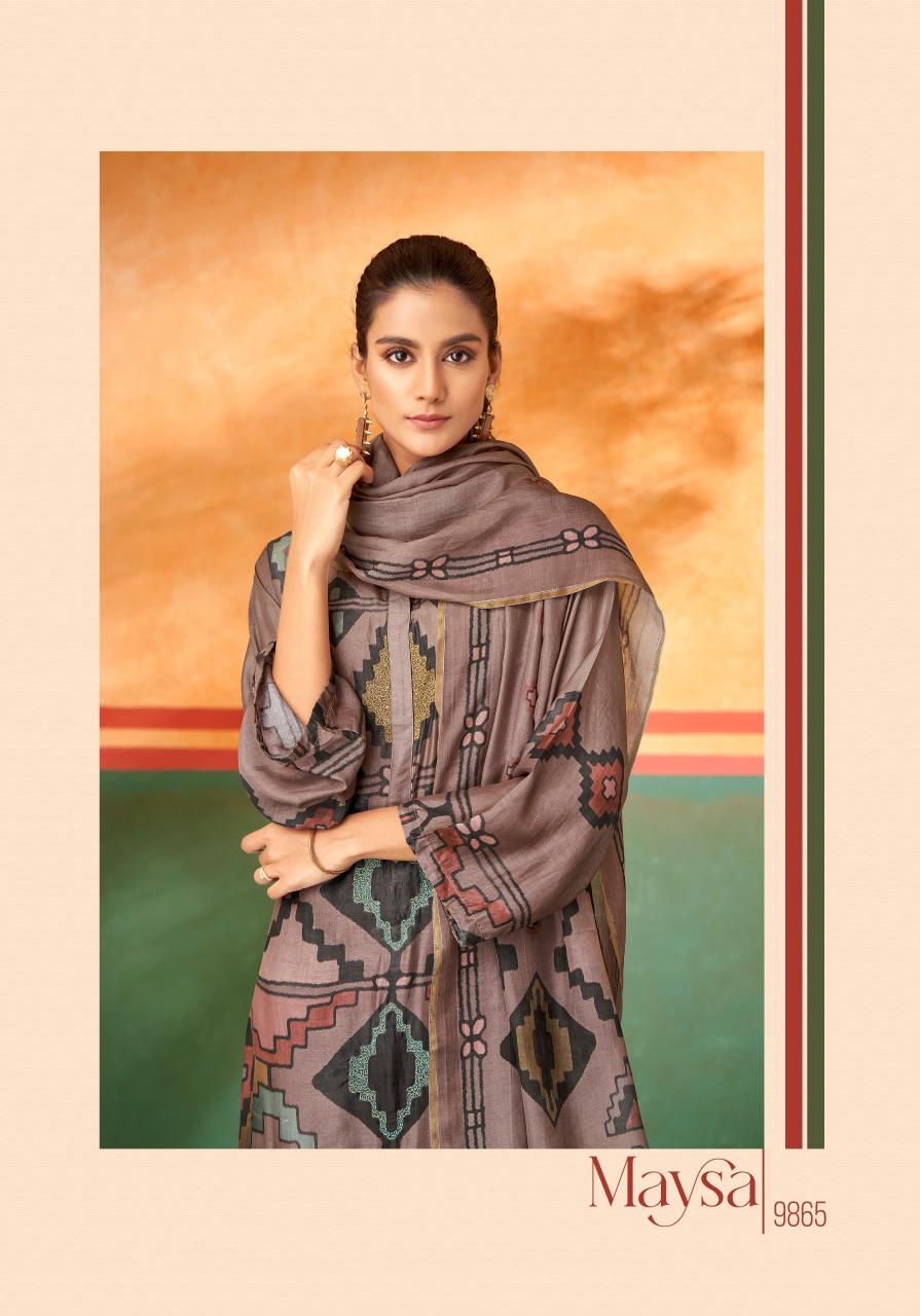 Sahiba Maysa Muslin Digital Printed Salwar Kameez Wholesale Catalog