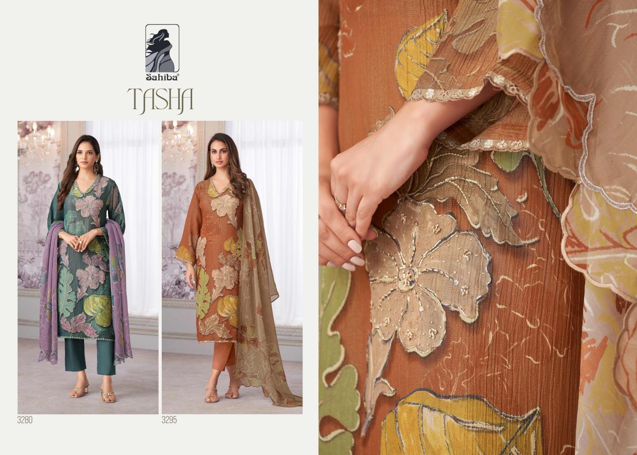 Sahiba Tasha Digital print Salwar Kameez Wholesale Catalog