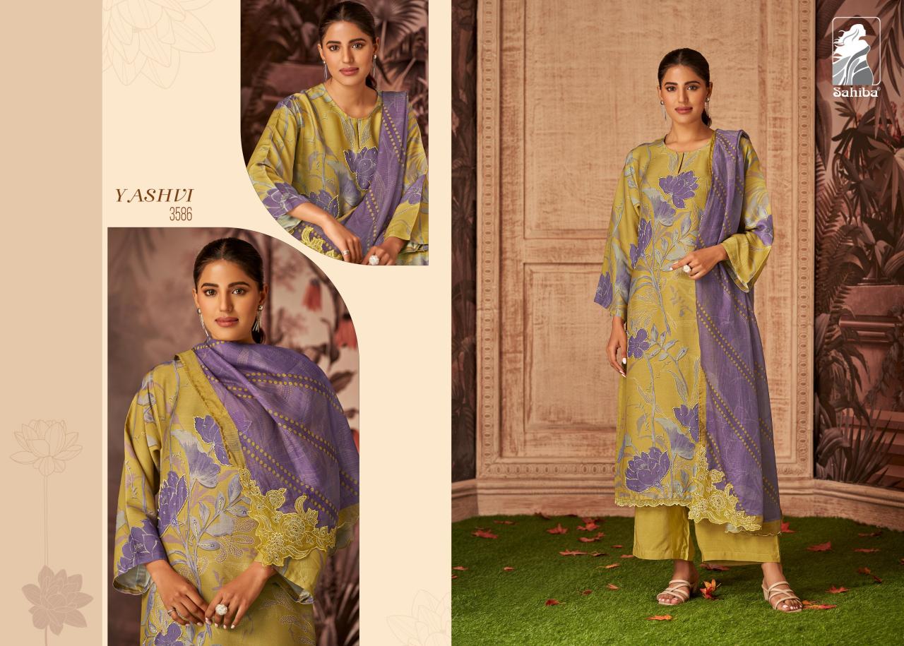 SAHIBA YASHVI Digital Printed Salwar Kameez Wholesale Catalog