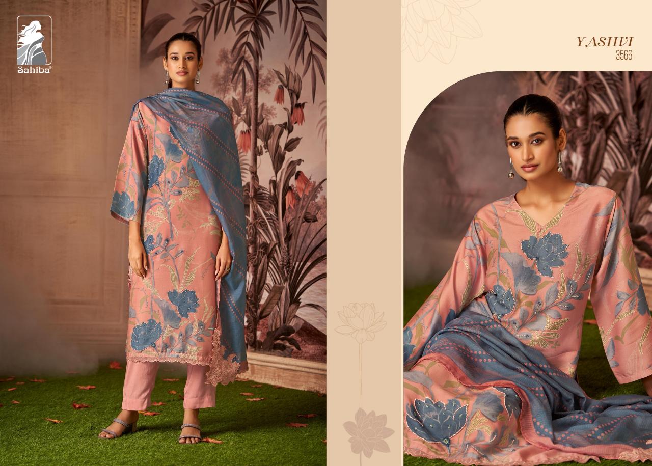 SAHIBA YASHVI Digital Printed Salwar Kameez Wholesale Catalog