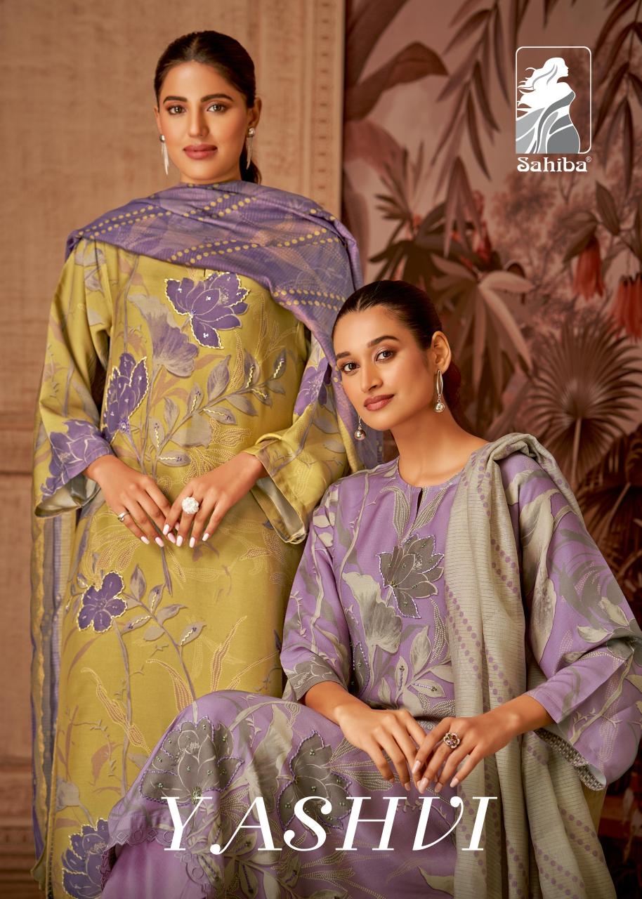 SAHIBA YASHVI Digital Printed Salwar Kameez Wholesale Catalog