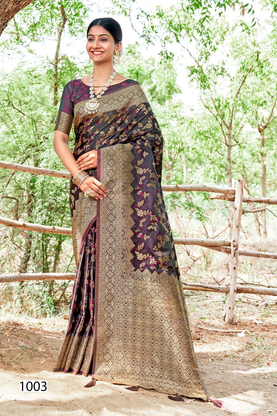 Saroj Royal Queen vol.9 Satin silk saree in surat with price wholesale